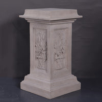 Spring Stone Finish Base Pedestal Statue