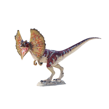 Dilophosaurus Dinosaur Gel Coat Life Size Statue - LM Treasures 