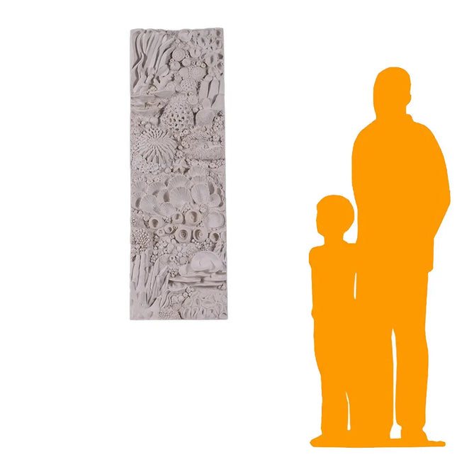 Coral Reef Panel Wall Decor Statue LM Treasures - H