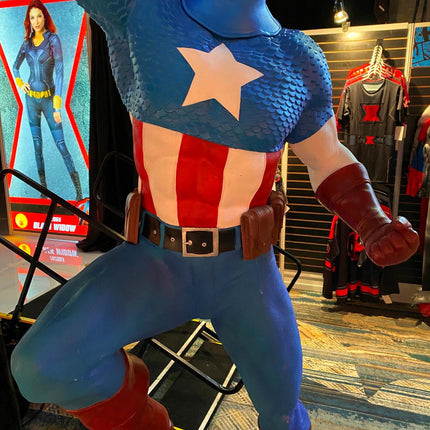 Marvel Comics Captain America Life Size Statue Disney 1:1