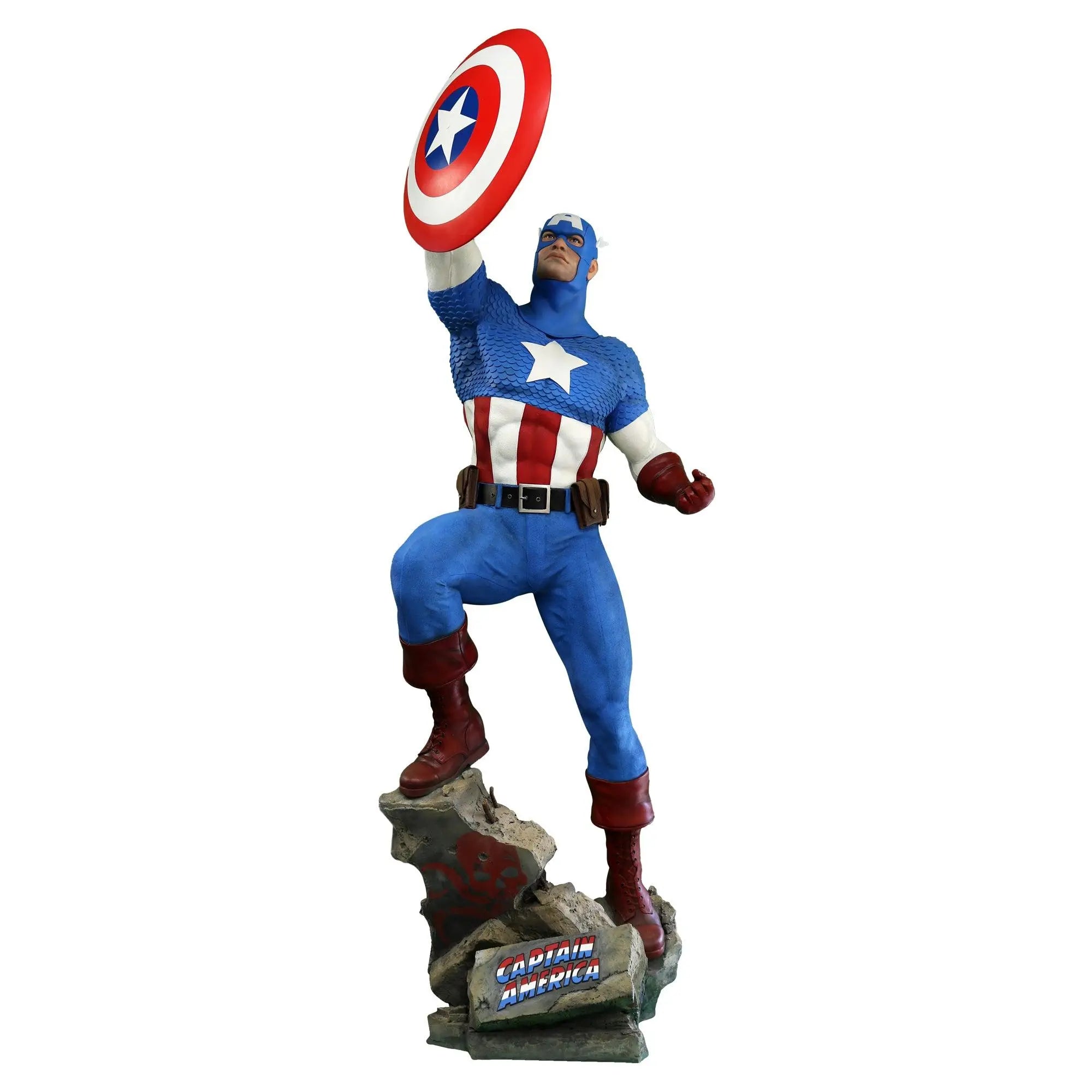 Marvel Comics Captain America Life Size Statue Disney 1:1 – LM