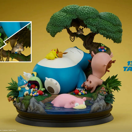 Pokemon Snorlax & Friends Table Top Statue Sideshow