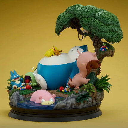 Pokemon Snorlax & Friends Table Top Statue Sideshow