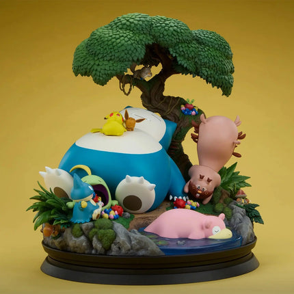 Pokemon Snorlax & Friends Table Top Statue Sideshow