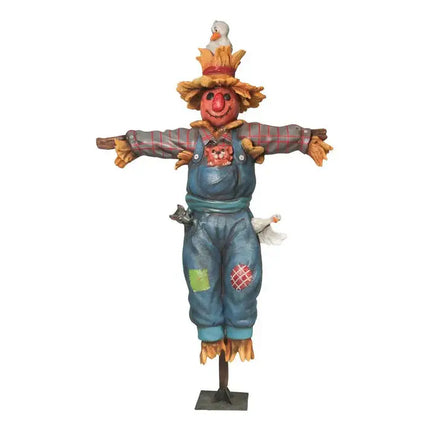 Comic Scarecrow on Post Life Size Statue LM Treasures - T