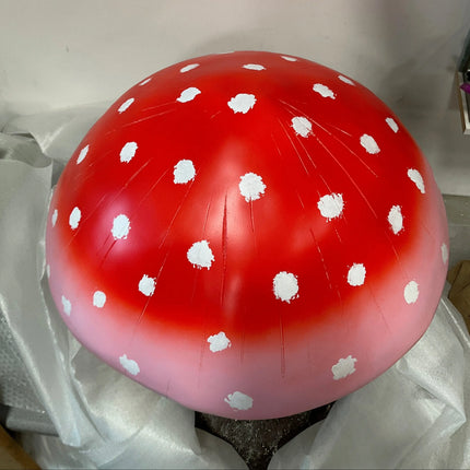 Small Pink Mushroom Over Sized Statue LM Treasures - T