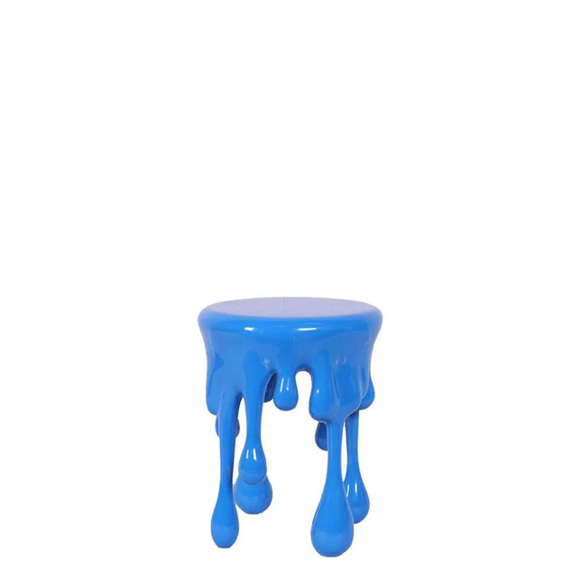 Blue Melting Side Table Dripping Statue LM Treasures - H