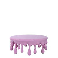 Pink Melting Table Dripping Statue - LM Treasures 