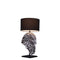 Silver Eagle Head Table Top Lamp Statue LM Treasures - H