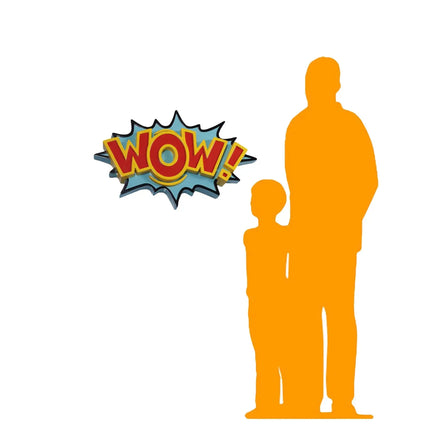 Wow Wall Art Decor Statue LM Treasures - H