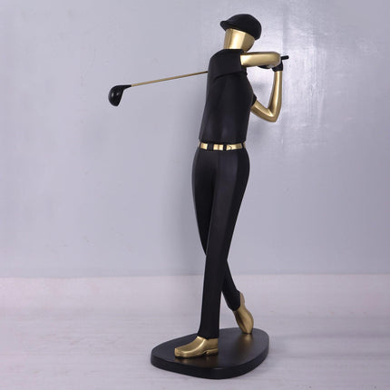 Modern Golfer Life Size Statue - LM Treasures 