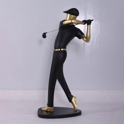 Modern Golfer Life Size Statue - LM Treasures 