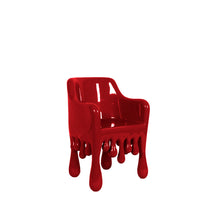 Red Melting Chair Dripping Statue - LM Treasures 