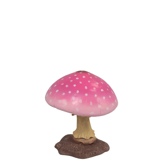 Small Pink Mushroom Over Sized Statue LM Treasures - T