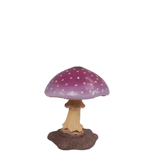 Small Purple Mushroom Over Sized Statue LM Treasures - T