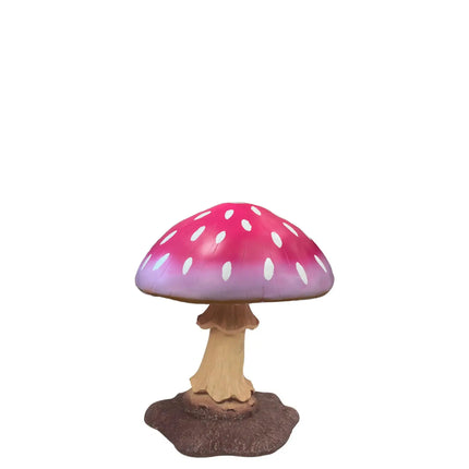 Small Purple Mushroom Over Sized Statue LM Treasures - T