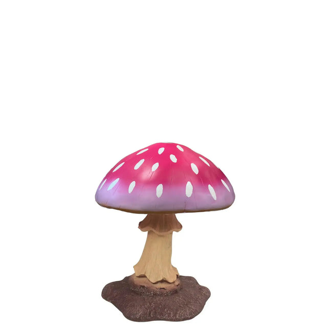 Small Purple Mushroom Over Sized Statue LM Treasures - T