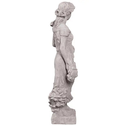 Goddess of Spring Roman Stone Finish Statue LM Treasures - H