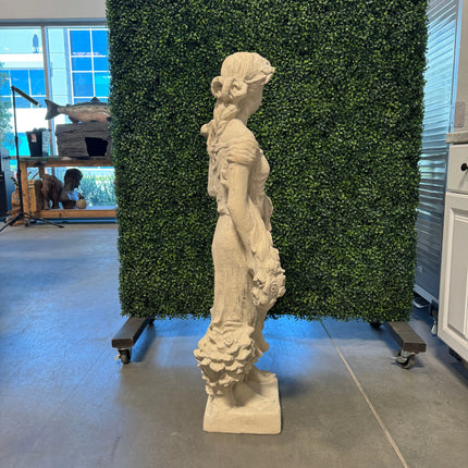 Goddess of Spring Roman Stone Finish Statue LM Treasures - H