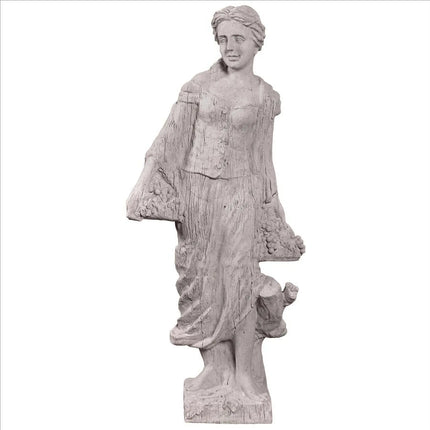 Goddess of Autumn Roman Stone Finish Statue LM Treasures - H