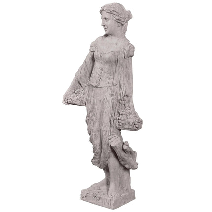 Goddess of Autumn Roman Stone Finish Statue LM Treasures - H