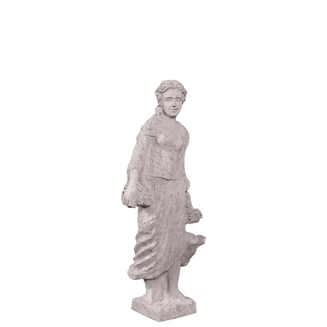 Goddess of Autumn Roman Stone Finish Statue LM Treasures - H