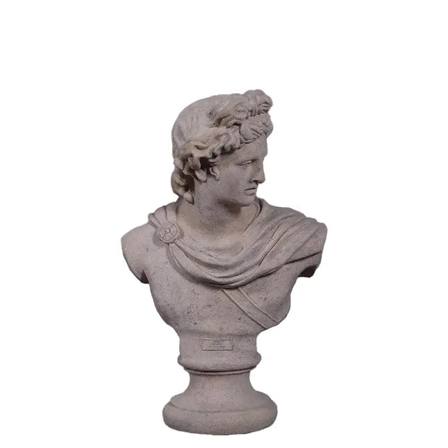 Apollo Bust Life Size Statue LM Treasures - H
