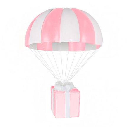Pink Hanging Parachute Gift Life Size Statue