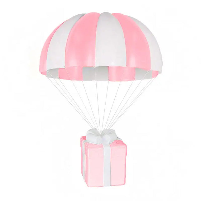 Pink Hanging Parachute Gift Life Size Statue LM Treasures - H