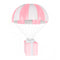Pink Hanging Parachute Gift Life Size Statue