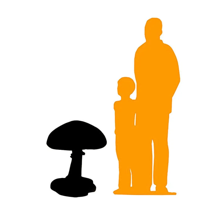 Medium Purple Mushroom Over Sized Statue LM Treasures - T