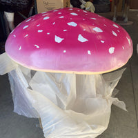 Large Purple Mushroom Over Sized Statue - LM Treasures 