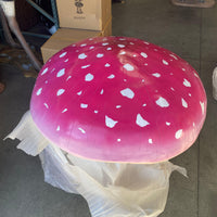 Large Purple Mushroom Over Sized Statue - LM Treasures 