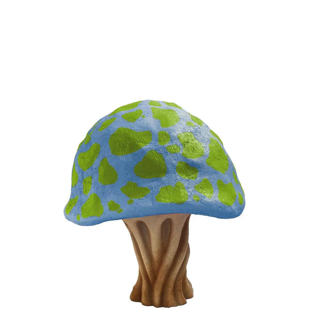 Blue Fantasy Mushroom Over Sized Statue LM Treasures - T