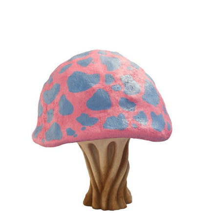 Purple Fantasy Mushroom Over Sized Statue - LM Treasures 