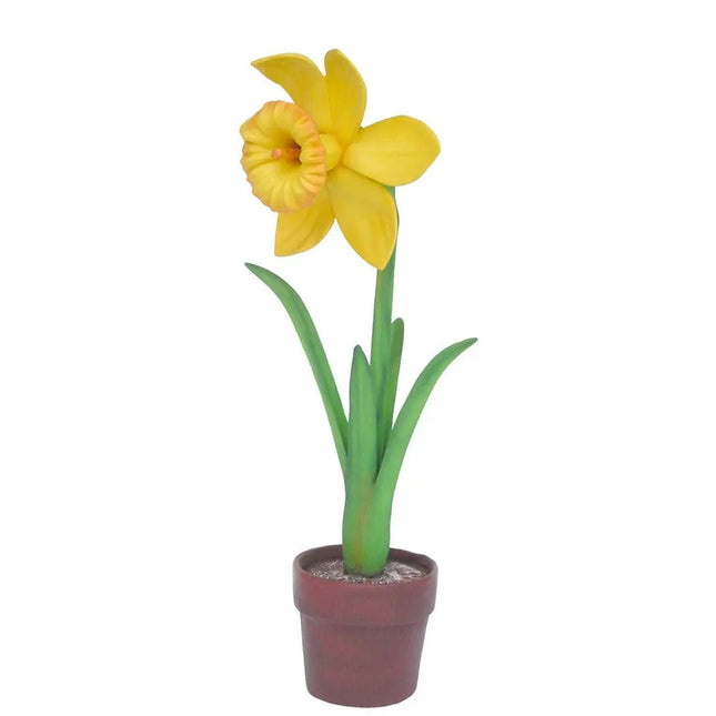 Large Narcis In Pot Over Sized Flower Statue LM Treasures - A