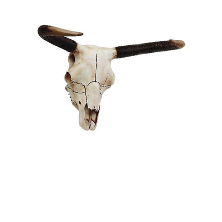 Small Bull Skull Life Size Statue - LM Treasures 