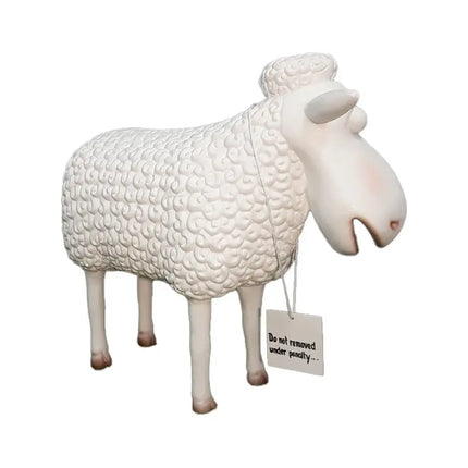 Comic Counting Sheep Life Size Statue