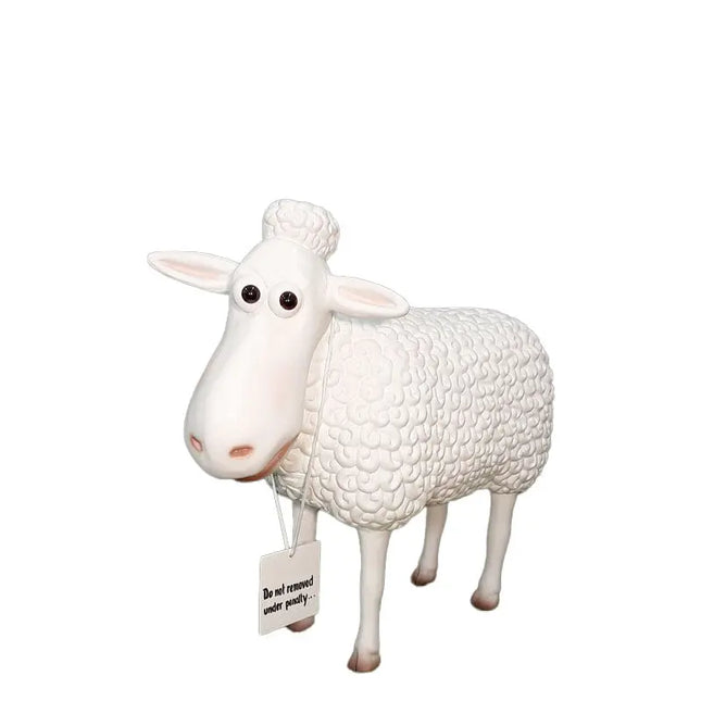 Comic Counting Sheep Life Size Statue