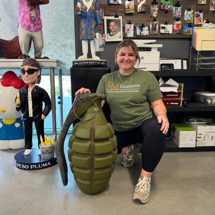 Giant Model Grenade Over Sized Statue LM Treasures - A
