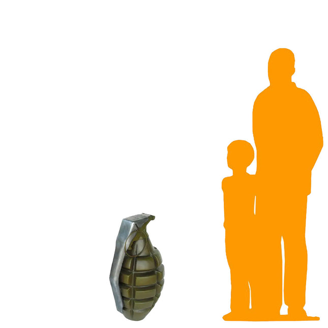 Giant Model Grenade Over Sized Statue LM Treasures - A