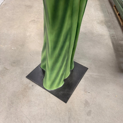Giant Blue Flower on Metal Plate Statue LM Treasures - T