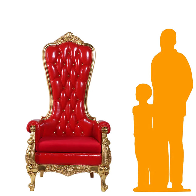 Red Royal Throne Statue LM Treasures - H