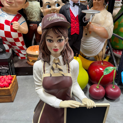 Anime Barista Menu Board Over Sized Statue LM Treasures - H