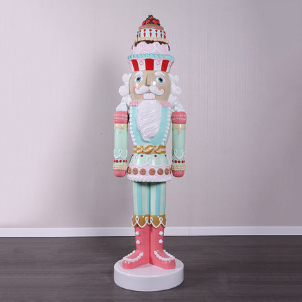 Pastel Nutcracker Candy Cake Over Sized Statue - LM Treasures 