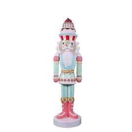 Pastel Nutcracker Candy Cake Over Sized Statue - LM Treasures 