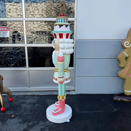 Pastel Nutcracker Candy Cake Over Sized Statue LM Treasures - H