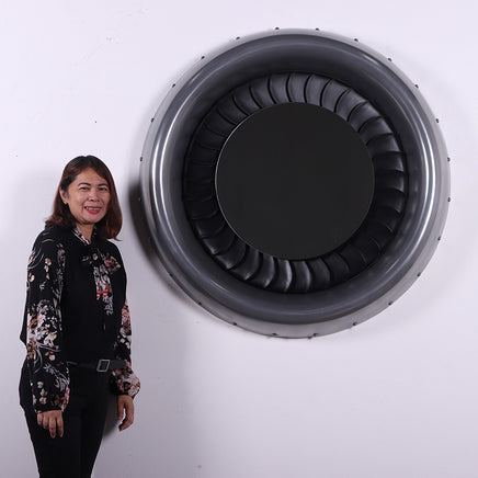 Jet Engine Mirror Over Sized Statue - LM Treasures 