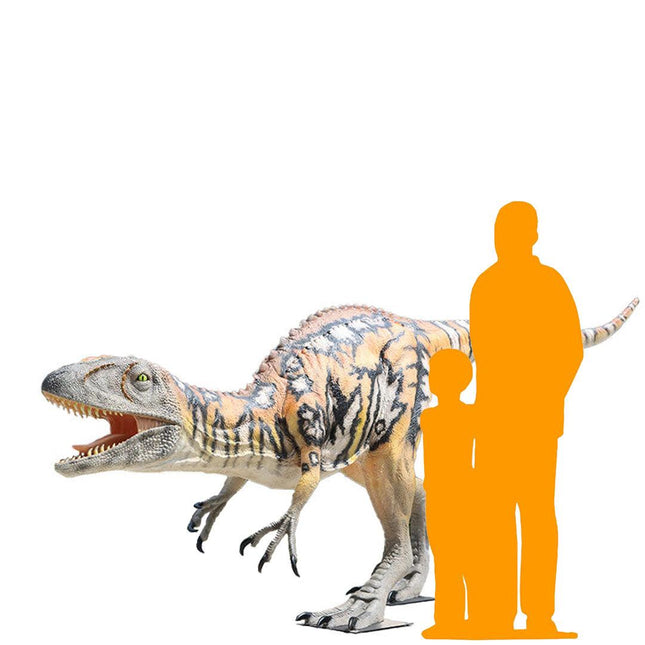 Female Australovenator Dinosaur Life Size Statue