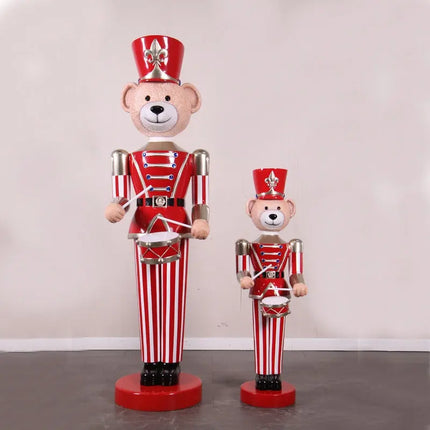 Large 6ft Nutcracker Bear Life Size Statue